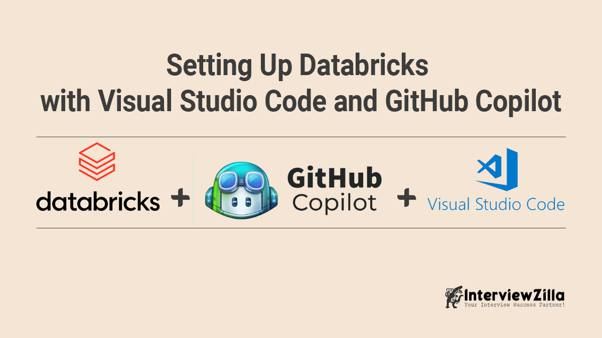 settingup databricks with vs code and github copilot